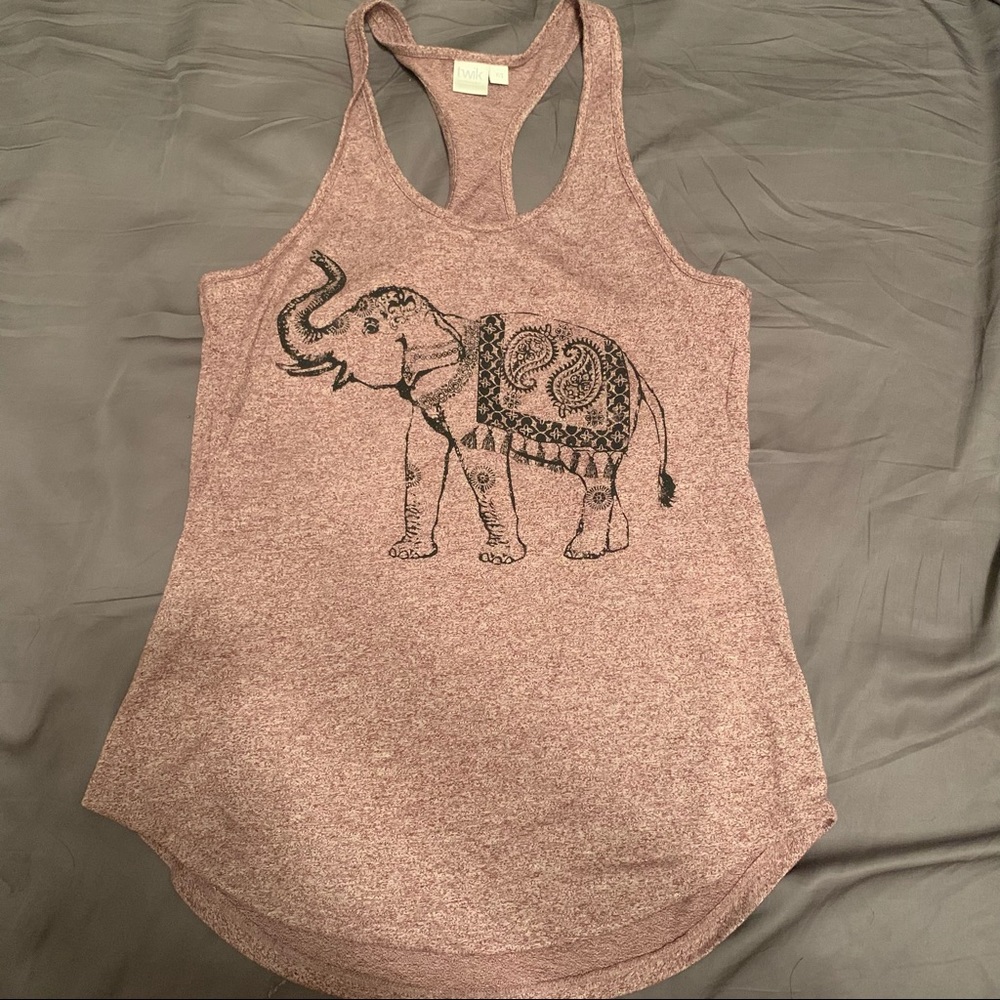Twik elephant burgundy tank
